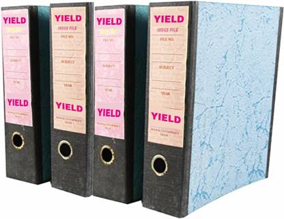 YIELD Hi-Profile Gatta & Paper Material Index File 4 Pcs. Set
