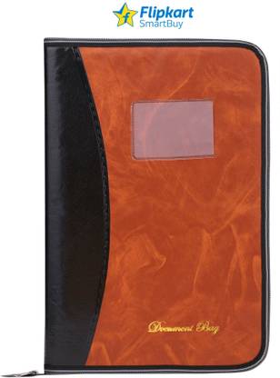 Flipkart SmartBuy PU Leather File Folder/Document Holder(20 Leaves)
