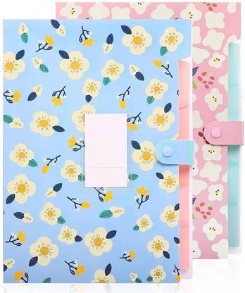 jewett Certificate Folders for Documents Large Size A4 Paper Holder with 5 Pocket File Folder