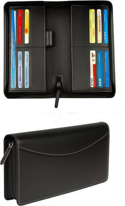 kittu Leather cheque book holder