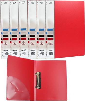 NSSP Polypropylene, Paper A4 Size Ring Binder Box Board File