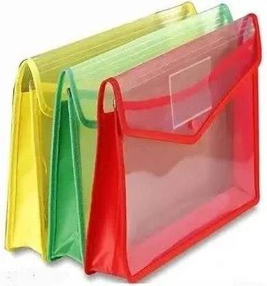 ASPIRETRADE Plastic Document button file folder