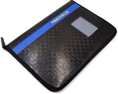 FASTIDIOUS Professional Leatherette Multi Utility 20 Leafs Zipper Locking Mechanism Portfolio File Folder Certificate Organizer For Meetings, Seminars, Conferences, Interviews