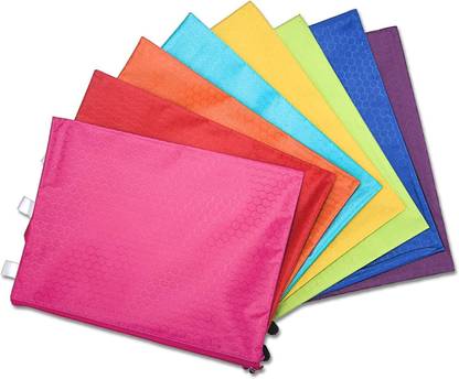JSMSH Plastic Document Zip Bag/Pouch