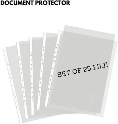 UNIXAA Hard Poly Sheet Protector