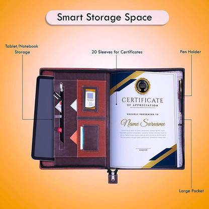 PACKWAGON PU LEATHER FILE FOLDER File and Folder