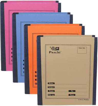 STORITE Paper 4 Pack Ring Binder File 2D A4 Size Paper Cobra File Document Holder