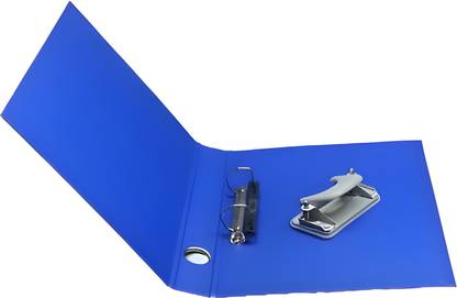 BNT BN PVC 2D Ring Binder Office File A4 Size For Multipurpose Use With 1 Paper Punch Machine