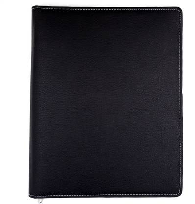 ASRAW Faux Leather Professional Multiutility Zipper Lock Conference File Folder Document Organiser For Certificates, Marksheets, Graduation Degrees, Interview Portfolio- Personal and Corporate Use