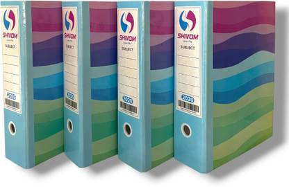 Shivom Cardboard Lamination Office Lever Arch Box Files 2020 Best for A4, Legal, Letter Size, Office document & Certificates