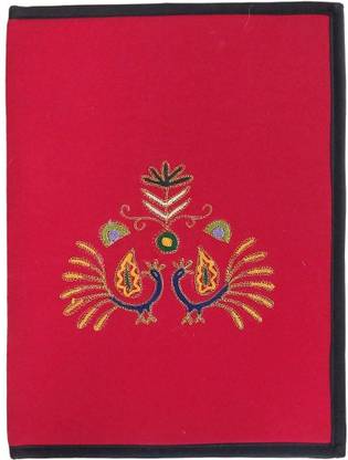 Tej Gifts Bandhani Fabric Hand Made Designer Multipurpose Printed File Folder for organize Documents and certificates