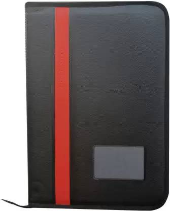 DUVIK Faux Leather file folder