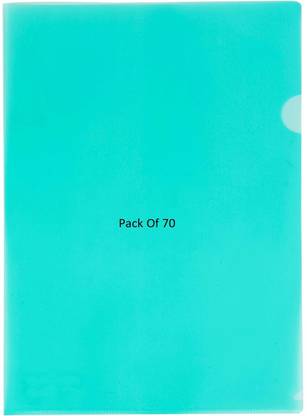 SHINING ZON Polypropylene Green Colour L File Folder
