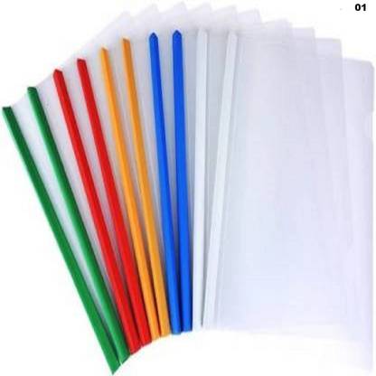 Alusters Strong Grip Strip File Natural Clear Transparent A4 Size File Folder file