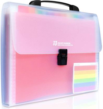 ELIE INDIA Polypropylene (PP) Dividers For Any Paper And Document - Briefcase File Folder