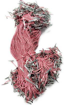 ULAA Thread 8 Inch Treasury Paper Tags/File Laces