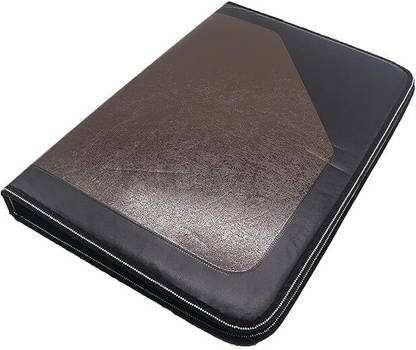 Salty PU Leather Multipurpose 24 File Sleeve A4 Professional to Store Certificate File Folder