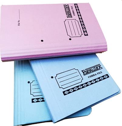 CRAFTWAFT Spring Paper Board Cobra File, Flat File for Documents, Papers, Certificate etc Spring Cobra File