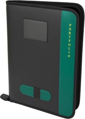 kittu faux leather B4 Size Multi-Color Exec. Files & Folders with 20-Leaf Capacity