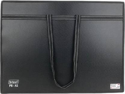 NEELGAGAN Portfolio Handle Bag A2 Size Document Bag Handbag Briefcase for Carrying Paper Files