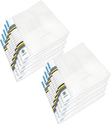 CAMPIO Plastic Transparent File Folder Case, Report File A4 Size Presentation File