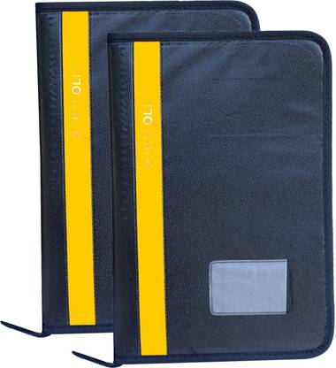 Parthav PU Leather 20 Leefs Office Document File Folder
