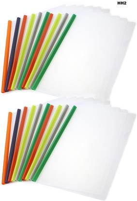Alusters Plastic File Folder for Multicolor Report Resume Presentation File Folders file