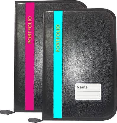 Parthav PU Leather Office Document,Certificate File Folder With 20 Leefs for A4/FS Document