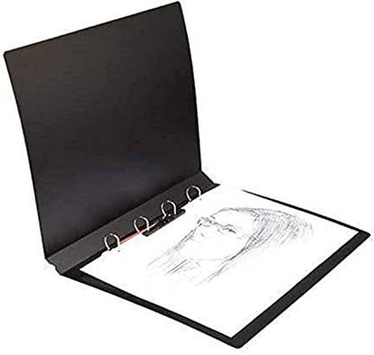 Sejas Collections Plastic 4D Ring Binder File, A3 Big Size Multi Colour Binder File Specially for Architecture Size documents, Property Papers Paintings,and Big Drawing Papers