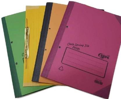 Expo EXPO SPRING FILES FOLDER FOR HOME DOCUMENTS,SCHOOL,OFFICE CLOTH SPRING FILE