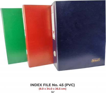 NEELGAGAN (PVC) (Lever Arch – Box File) Cardboard No.45 Index File