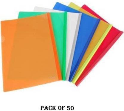 JSMSH Plastic File Folders Organizer Binder for A4 Size