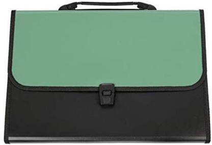 Greeshma Plastic Expanding File Folder with 13 Section Pockets,