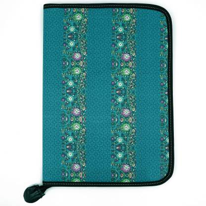 ASRAW Premium Pattern Cloth Cover B4 Size Multipurpose 20 Leafs Conference File Folder Document Organizer Interview Portfolio for Personal and Professional Use