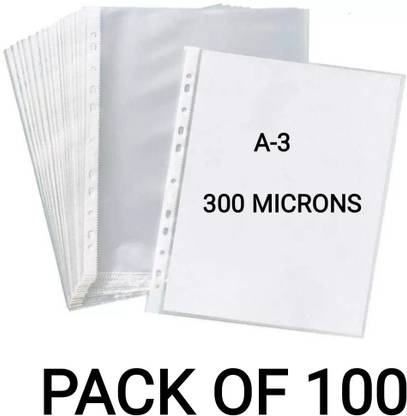 R K SALES Plastic Poly Propylene Sheet Protector