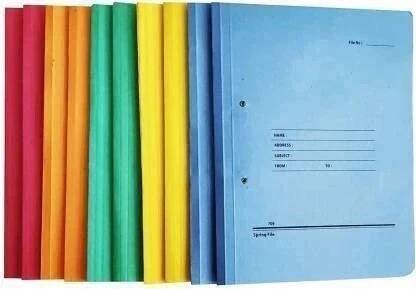 SSJMart legal size / A4 size Card board spring file Files