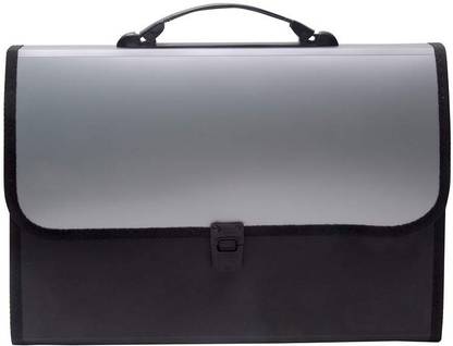 Bluedeal plastic Presents Plastic File Folder F/C Expanding Bag with Handle 5555