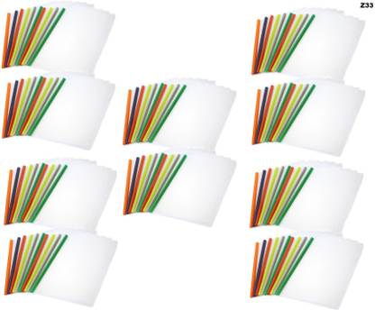 Alusters Transparent Stick/Strip File Folder, Report File file