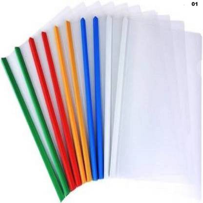 Alusters Strong Grip Strip File Natural Clear Transparent A4 Size File Folder file