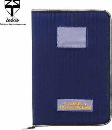 ZesTale Premium Leatherette File Folder/Document Holder(20 Leaves)