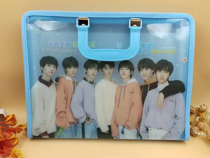 Paper Bear Plastic Documents File Folder Organizer