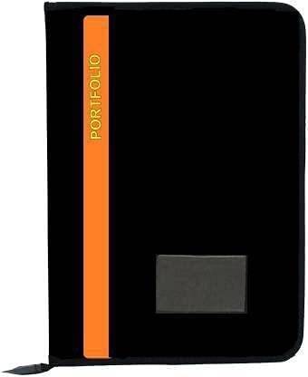Freedy Black Leather Leather Multipurpose Professional File Folders for Certificates, Documents Holder