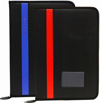 TRENDY PANDA Faux Leather File Foders