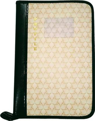 TCC Portfolio File, 20 sleeves, 2 pocket for cards and 1 pen pocket, A4 size Leather