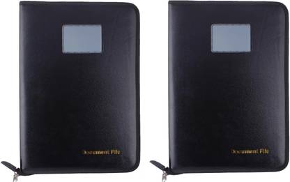 ZesTale Faux Leather File Folder