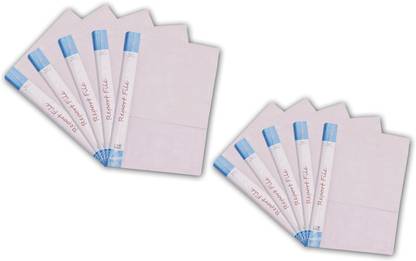 CAMPIO Polypropylene (PP) Transparent File Folder Case | Report File A4 Size | Super Box Design