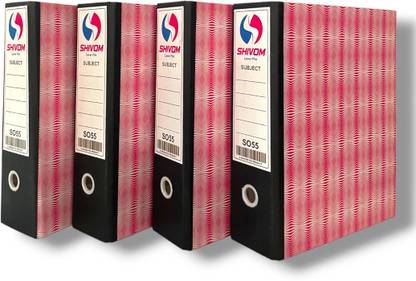 Shivom Cardboard Office Lever Arch Box Files SO55 Best for A4, Legal, Letter Size, Office document & Certificates