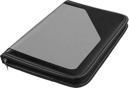 SVS PU Leather PU Leather Multipurpose 24 Sleeve to Store A4, Legal Size Documents Holder Set-1
