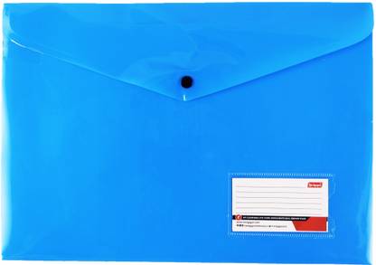 NEELGAGAN My Clear Bag MCB-210-Q - Solid Opaque Single Pocket (Pack Of 12 - Dark Blue)