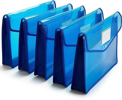 Maxjet HEVY Plastic Transparent Poly-Plastic A4 Documents File Folder,Envelope Folder Plastic File Folder